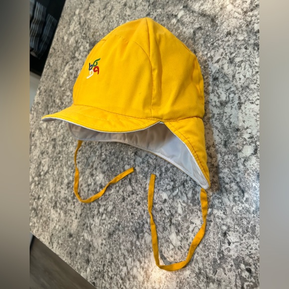 Vintage Bump Bonnets Ski Hat Headware Ear Flaps Yellow Flat Bill With Visor - Picture 2 of 7
